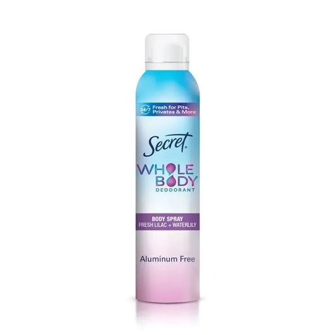 Whole Body Deodorant: What Is It and Who Needs It? Secret Deodorant, Body Deodorant, Deodorant For Women, Body Creams, Aluminum Free Deodorant, Deodorant Spray, Spray Can, Antiperspirant, Whole Body