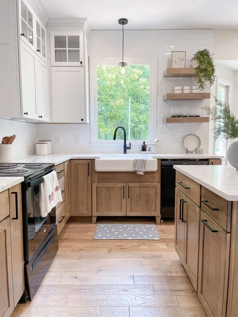 How much did our kitchen renovation cost? - Liz Pacini Kraftmaid Kitchen Cabinets, Kraftmaid Cabinets, Kitchen Renovation Cost, Cost Of Kitchen Cabinets, Budget Kitchen Remodel, Pantry Wall, Renovation Costs, Small Kitchen Decor, Functional Kitchen