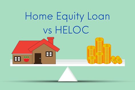 Considering a Second Mortgage? Here’s the Scoop on Home Equity Loans vs. HELOCs #heloc #homeequity #homeequityloans Heloc Vs Home Equity Loan, Heloc Home Equity Line, Loans For Poor Credit, Loan Money, Home Equity Loan, Home Improvement Loans, Good Credit Score, Types Of Loans, Line Of Credit