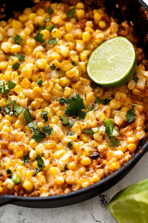 This Mexican Street Corn Dip Recipe is a quick and flavorful appetizer featuring charred corn, cotija cheese, and a zesty lime kick. Mexican Street Corn Crockpot, Mexican Street Corn Dip Crock Pot, Hot Mexican Street Corn Dip, Mexican Street Corn Dip Recipe, Mexican Corn Dip Recipe, Cotija Cheese Recipes, Mexican Corn Recipe, Street Corn Dip Recipe, Corn With Mayo