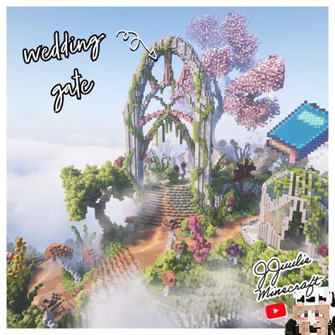 Nature taking over the World ⭐ ——————————————— ★❤️ Follow for more minecraft inspirations! ★ 🗒️ Repost with credits only! ——————————————— ★ ✨ Complementary Unbound Shaders ★ 👉 Version 1.20.4 ★ 👥 Build by @jjuulieminecraft ——————————————— Tags: #minecraft #minecraftbuild #minecraftideas #minecraftbuilds #minecrafthacks #minecraftpe #nature #wedding #magic #tree #sword #waterfall The Pale Garden Minecraft, Minecraft Waterfall Statue, Glowberry Minecraft, Minecraft Ethereal, Enchanted Forest Minecraft Builds, Flower Minecraft Build, Minecraft Wedding Ideas, Path Minecraft Ideas, Minecraft Fairytale Builds