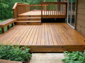 How to Finish a Deck or Porch with Real Milk Paint Products Backyard Deck Ideas On A Budget, Diy Patio Ideas, Deck Stain, Tiered Deck, Backyard Patio Deck, Concrete Patios, Patio Deck Designs, Cozy Backyard, Deck Designs Backyard