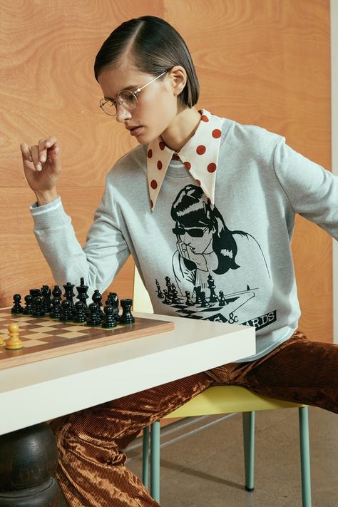 Onwards And Upwards, Jack Of Spades, Sport Streetwear, Couples Poses For Pictures, Karen Walker, Shoot Inspiration, Chess Set, Fashion Editorial, Art Journal Inspiration