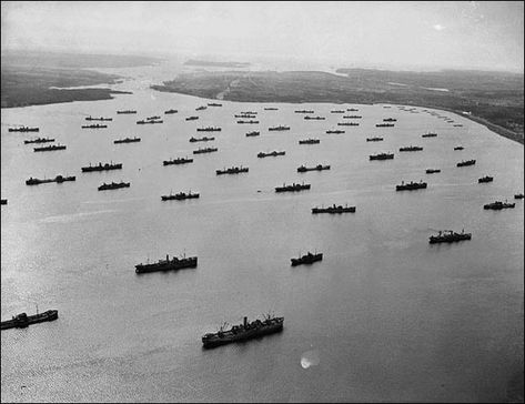 The convoy system was when the troops transported they would be surrounded by cruisers and destroyers for protection. The Convoy system reduces the amount of ships sunk and limited the amount of lost troops. Halifax Harbour, Royal Canadian Navy, D Day Landings, German Submarines, Merchant Marine, Merchant Navy, 1 April, Royal Navy, The Atlantic