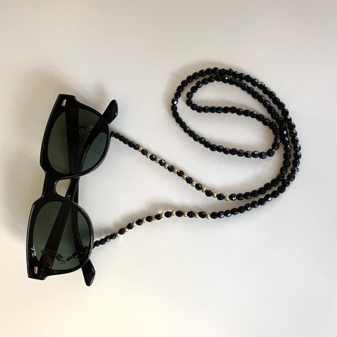 Sunglasses Cord, Beaded Sunglasses, Sunglasses Necklace, Eyeglass Strap, Handmade Sunglasses, Eyeglass Necklace, Gold Glasses, Sunglasses Strap, Sunglass Chain