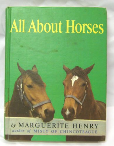 Marguerite Henry Wesley Dennis "All About Horses" "1st" 1962 HB PC | eBay Horse Story, Horse Books, Dog Books, All About Horses, Books For Kids, Equine Art, Horse Art, Favorite Child, Horse Lover