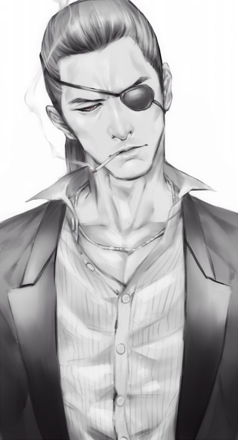 Yakuza Goro Majima, Yakuza Fanart, Mad Dog Of Shimano, Yakuza Majima, Kazuma Kiryu, Yakuza Kiwami, Yakuza Anime, Majima Goro, Yakuza 3