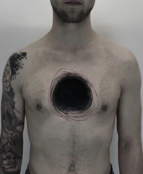 BODYART MAGAZINE on Instagram: “Abstract belly design by tattooer @kamilmokot  ______ #blackngray #tätowierung #tätowierungen #tatuaggio #tatuaggi #tatouage #tatouages…” Hole Tattoo, Black Hole Tattoo, Dark Holes, Basic Tattoos, Palm Tattoos, Men Tattoo, Tattoo Prices, 3d Tattoo, Tattoo Cover