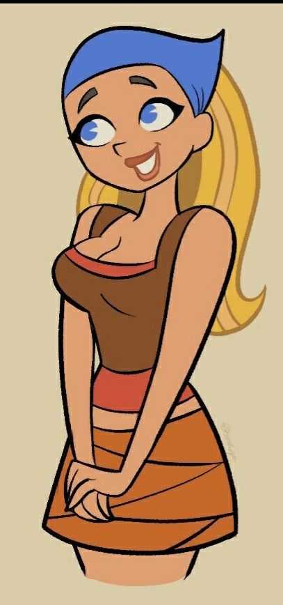 Lindsay Total Drama Fanart, Total Drama Island Lindsay, Lindsay Total Drama, 80s Anime, Anime Decals, Disventure Camp, Drama Total, Jelly Bean, Total Drama Island