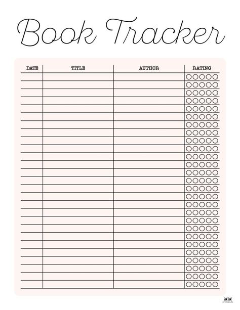 Choose from 15 unique book trackers to track books you've read, books in a series, or books you've checked out from the library. All FREE! Print from home! Book To Read List Printable, Books Ive Read This Year Template, Library Card Book Tracker, Book Schedule, Book Printables, Book Tracker Printable Free, Book Tracker Bullet Journal, Book Tracker Template, Book Tracker