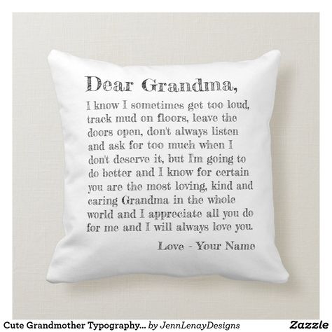 Letter To My Grandma, Letters To Write To Your Grandma, Letter To Grandma, Letter To Grandma From Granddaughter, Grandma Writing A Letter Cartoon, Poetry About Grandma, Dear Grandma Letter, Grandma Pillow Ideas, Dad Poems