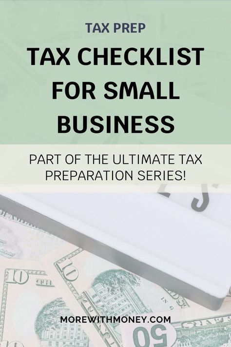 Use our small business tax prep checklist to streamline your tax preparations, covering all aspects of business income tax and finance business basics for your startup business. These checklists will help your finances stay organized throughout the year and work out how to calculate and save your quarterly taxes for your creative small business. Get more freelance business tips, freelance finance tips, freelance tax prep and business ideas on More With Money. Tax Prep Checklist, Tax Deductions List, Unique Small Business Ideas, Tax Checklist, Small Business Ideas Startups, Small Business Tax Deductions, Easy Small Business Ideas, Prep Checklist, Easy Business Ideas