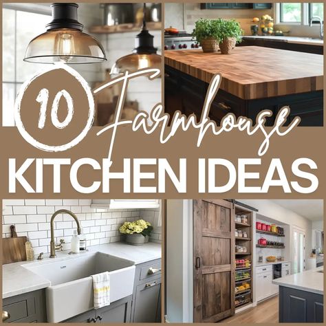 10 Stunning Farmhouse Kitchen Ideas to Transform Your Space Modern Farmhouse Kitchen Small Space, Beige Farmhouse Kitchen, Country House Kitchen Ideas, Farmhouse Kitchen Renovation Ideas, Farmhouse Kitchen Ideas Country, Farmhouse Kitchen Layout, Farm Kitchen Design, Country Kitchen Ideas Farmhouse Style, Small Farmhouse Kitchen Ideas