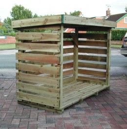 How To Make A Log Store Log Stores, Firewood Storage Outdoor, Timber Logs, Christmas Diy Wood, Log Store, Firewood Rack, Wood Store, Firewood Storage, Diy Store