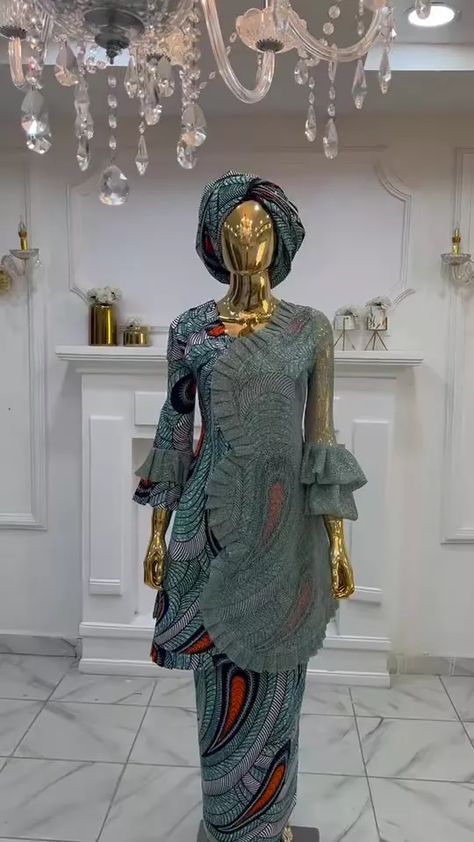 Hausa Women Dressing, Borno Style Ankara, Arewa Hausa Lace Gown Styles, Arewa Ankara Gown Styles 2023, Arewa Ankara Gown Styles For Eid, Arewa Hausa Lace Styles, Arewa Hausa Ankara Gown Styles, Arewa Ankara Skirt And Blouse, Fulani Attire