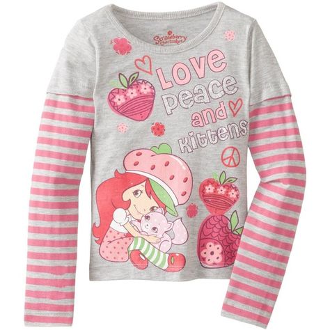 0 Toddler Boy Hoodie, Disney Boutique, Girls Boutique, Kawaii Clothes, Looks Style, Dream Clothes, Strawberry Shortcake, Look Cool, Shirt Top