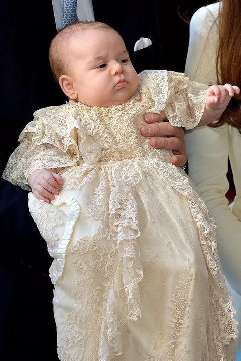 Principe William Y Kate, Baby Christening Dress, Prinz George, Ideas Bautizo, Prince Georges, Princesa Charlotte, William E Kate, Yorkshire Tea, Baby Robes