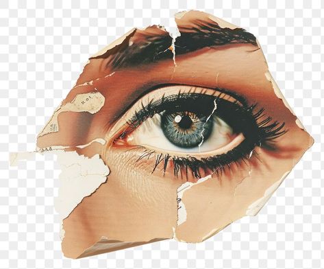 Eye Collage, Collage Cutouts, Art Creativity, Vintage Collage, Painting Art, Collage, Art