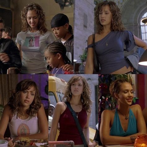 Honey’s outfits in Honey. Which outfit’s your favourite? • Honey 2003 ‧ Dance/Romance ‧ 1h 34m • #honey #movie #movies #outfit #outfits #2000s #00s #jessicaalba Do you like Honey’s wardrobe? Honey Outfit Aesthetic, Honey 2003 Outfits, 2000s Rom Com Outfits, Jessica Alba Honey Outfits, Honey Movie Aesthetic, Honey The Movie, Y2k Movie Outfits, Honey Movie Outfits, Honey Daniel