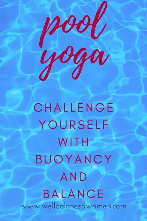 Water Yoga Exercises, Water Pilates, Pool Noodle Exercises, Swimming Exercises, Water Aerobics Workout, Pool Workouts, Swimming Pool Exercises, Pool Exercises, Aqua Yoga