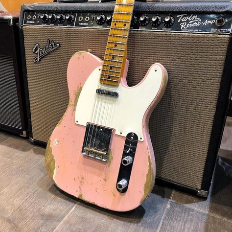 Discover a good range of guitars and other popular musical instruments at #GuitarWorks. You can find ukuleles, drums, banjos, mandolins, and even harmonicas here. Pink Telecaster, Fender Esquire, Telecaster Deluxe, Blue Notes, Boutique Guitar, Guitar Store, Telecaster Guitar, Pedal Board, Drum Lessons