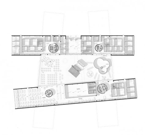 Labs Plan, Architecture Center, Exhibition Plan, Museum Plan, World Architecture Festival, Structural Engineer, Mix Use Building, Floor Plan Drawing, Architecture Concept Drawings