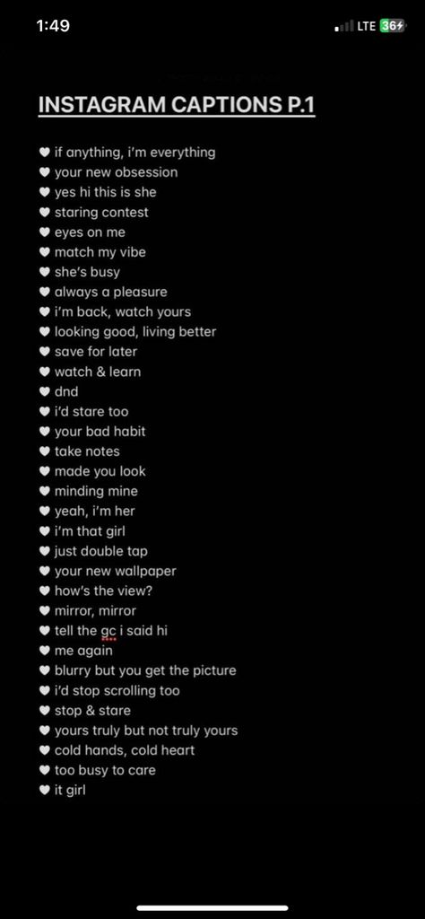 Black Story Captions, Ig Captions For Black And White Photos, Post Yourself Instagram Story, What To Post On Instagram Story, All Black Instagram Captions, Black And White Captions Instagram, Black And White Quotes Instagram Caption, Stop Staring, Match Me