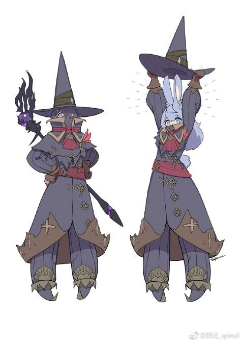 Cute Wizard Outfit, Witch Cartoon Character, Wizard Clothes Drawing, Wizard Outfit Ideas, Dnd Character Design Wizard, Witch Design Character, Dnd Character Oc, Dnd Wizard Character Design, Witch Oc Art