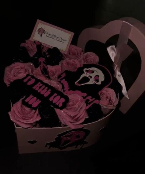 Pink Spooky Bouquet, Halloween Bouquet Toppers, Spooky Eternal Rose Bouquet, Halloween Ribbon Bouquet, Halloween Rose Bouquet, Halloween Eternal Bouquets, Ghostface Bouquet, Spooky Ramos, Halloween Ramos