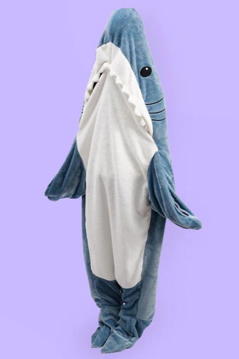 funny shark blanket, shark onesie, shart costume - boogzel clothing Shark Merch, Shark Clothes, Shark Onesie, Shark Blanket, Shark Stuff, Ocean Outfits, Funny Shark, Shark Costumes, Diy Gifts For Dad