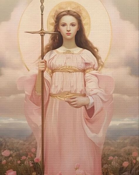 Saint Philomena :: Aug 11th Saint Philomena (291-304), often referred to as the “Wonder Worker,” is a saint shrouded in mystery, yet her legacy is one of profound faith, miraculous intercession, and unwavering devotion to Christ. Though little is known about her life, her relics were discovered in the Catacombs of Priscilla in Rome in 1802, inscribed with symbols that revealed her identity as a young virgin and martyr. According to tradition, Philomena was the daughter of a Greek king who ... Chapel Veil Catholic, Saint Philomena, St John Vianney, Hallway Art, Divine Intervention, Unwavering Faith, The Catacombs, Chapel Veil, Roman Emperor