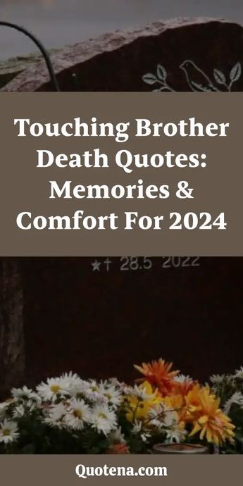 Experience heartfelt quotes from a sister's perspective on a brother's loss. A bond that transcends time. Click on the link to read more. Poems For My Brother In Heaven, Remembering My Brother In Heaven, Memorial Quotes For Brother, Missing My Brother Quotes, Losing Your Brother Quotes, Losing A Brother Quote From Sister, In Loving Memory Quotes Brother, Remembering Brother Who Passed, Loss Of A Brother From Sister