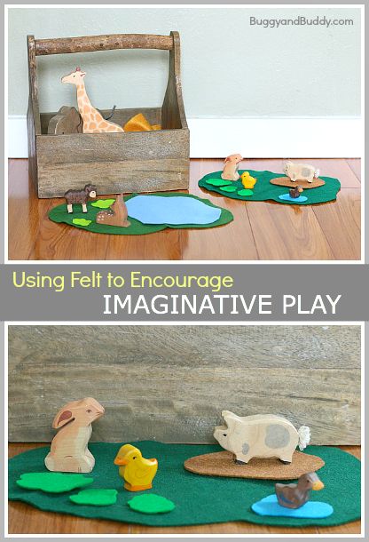 How to Encourage Imaginative Play Using Felt~ Buggy and Buddy Godly Play, Quiet Time Activities, Invitation To Play, Small World Play, Toddler Play, Toddler Fun, Learning Through Play, Quiet Time, Baby Play