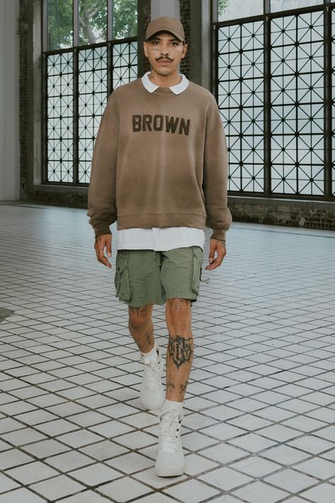 Man Outfit Spring 2024, Men Spring Streetwear, Ss24 Menswear Trends, John Elliott Style, 2024 Mens Fashion Trends Forecast, Men Spring 2024, Spring Summer 2024 Mens Fashion Trends, Mens Spring 2024 Fashion, Spring 2024 Menswear