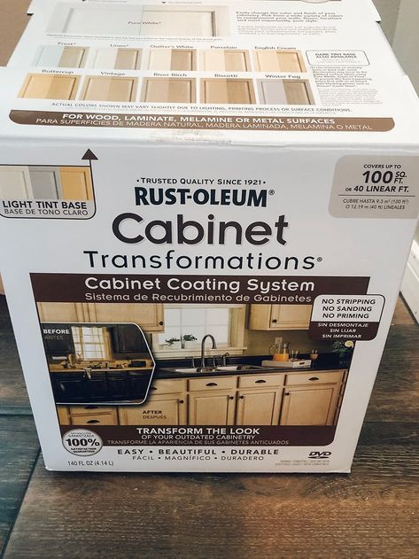 Rustoleum Cabinet Transformation, Rustoleum Cabinet, Kitchen Renovation Diy Ideas, Best Paint For Kitchen, Countertop Transformations, Chalk Paint Kitchen, Painting Kitchen Cabinets White, Update Kitchen Cabinets, Cabinet Transformations