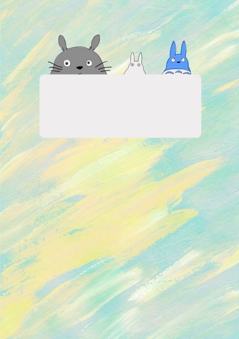 Totoro themed Cover for Goodnotes Anime Goodnotes Cover, Ghibli Notebook Cover, Goodnotes Background, Ghibli Notebook, Notebook Page Template, Cover For Goodnotes, Goodnote Cover, Templates Notes, Cover Goodnotes