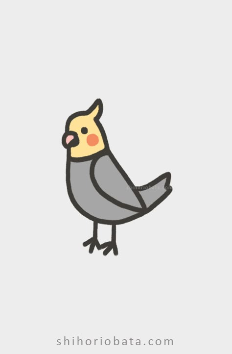 25 Easy & Cute Bird Drawing Ideas Easy To Draw Bird, Easy Cute Bird Drawing, Easy Cartoon Animal Drawings, Cute Easy Bird Drawings, Simple Birds Drawing, Kresby Cute Easy, Cute Bird Drawing Simple, How To Draw A Bird Easy, Easy Bird Drawing Simple