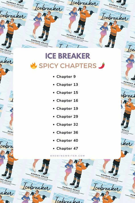 If you’re wondering “is Icebreaker spicy?” then the straight forward answer is YES. This hockey romance is extremely spicy. Find out the spicy chapters and more about the book now! The Ice Breaker Book, Click To Read Ice Breaker, Fourth Wing Spicy Chapters List, Lights Out Spicy Chapters, Lola Icebreaker, The Score Spicy Chapters, Ice Breaker Spicy Chapters, If He Had Been With Me Spicy Chapters, Collide Spicy Chapters