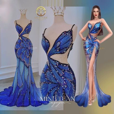 Winx Bloom, Baju Kahwin, Unique Wedding Dresses, Butterfly Fashion, Fashion Design Collection, Fashion Drawing Dresses, Future Children, Dress Design Sketches, Fashion Illustration Dresses