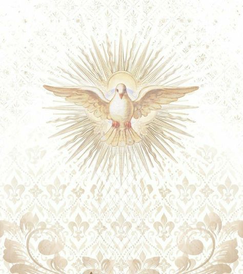 Catholic Background, Holy Spirit Images, Holly Spirit, Holy Spirit Tattoo, Jesus Art Drawing, Lent Prayers, Catholic Confirmation, Saint Lucy, Bible Illustrations