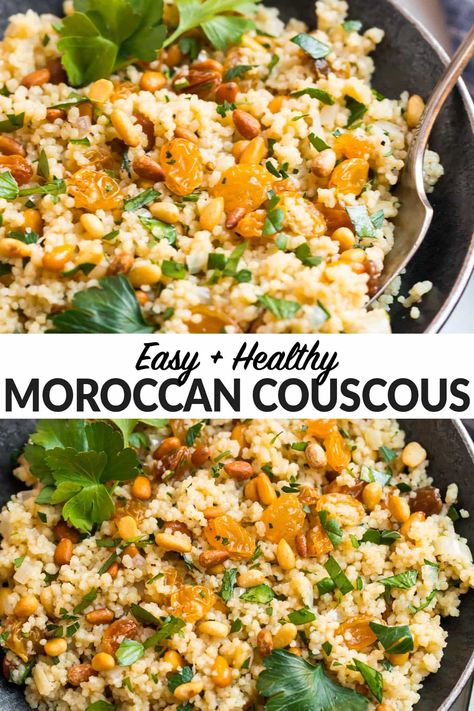 Recipe With Raisins, Slow Cooker Moroccan Chicken, Moroccan Couscous, Couscous Recipe, Raisin Recipes, Moroccan Cooking, Moroccan Dishes, Couscous Recipes, Chicken Cordon