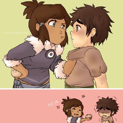 Korra And Bolin, Legend Of Korra Bolin, Yip Yip, Cassandra Cain, The Legend Of Korra, Team Avatar, Fire Nation, Avatar Airbender, Avatar Aang