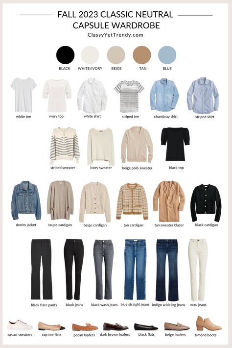 Capsule Wardrobe 2025 Fall/winter, Neutral Wardrobe Outfits, Clothes Capsule, Neutral Color Outfits, Fall Winter Capsule Wardrobe, Capsule Wardrobe Casual, Capsule Wardrobe Women, Neutral Capsule Wardrobe, Classy Yet Trendy