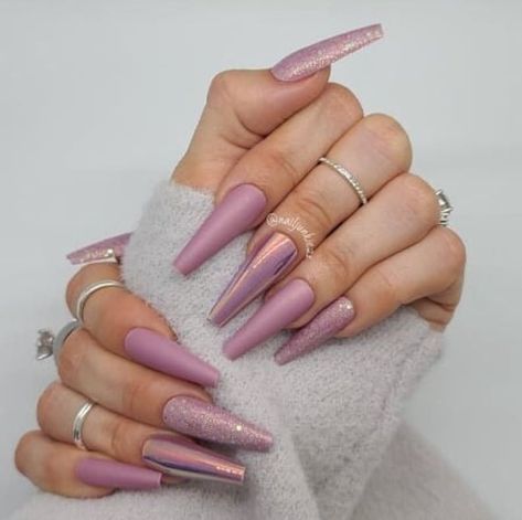 Rose Perfection Iridescent Long Coffin Nails - Etsy Canada Long Fall Acrylic Nail Designs, Nude Coffin Nail Designs, Maybe Nails, Long Nail Designs Coffin, Long Fall Nail Designs, Nude Pink Nail Designs, Baddie Stiletto Nails, Pink Iridescent Nails, Fall Vacation Nails