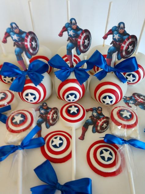 Marvel Treats, Dipped Candy, Superhero Candy, Apple Character, Gourmet Candy Apples, Chocolate Apple, Apple Ideas, Themed Treats, Caramel Dip