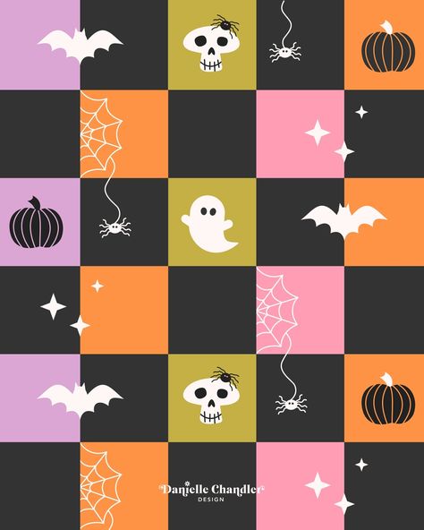 No tricks, just treats 🎃🍭 A new checkered Halloween pattern to get you in the spooky spirit! I think it would look super cute on gift bags or wrapping paper. Maybe next season? Inspired by the prompt “Skulls & Checkers” for the #scaryandsweet2024 art challenge hosted by @jessmillerdraws @roymeister @jenprocreates @heatherslettering @heyalissandra No Tricks Just Treats, Cute Skull, Halloween Pattern, Halloween Patterns, Art Challenge, Gift Bags, Wrapping Paper, Things To Think About, Iphone Wallpaper