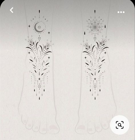 Calf Ornamental Tattoo, Ankle Ornamental Tattoo, Fine Line Foot Tattoo, Ornamental Tattoo Leg, Ornamental Foot Tattoo, Fine Line Ornamental Tattoo, Ornamental Hand Tattoo, Mandala Foot Tattoo, Back Of Ankle Tattoo