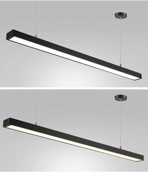 Led office chandelier rounded strip light bar 200cm/2000mm strip T5 rectangular hanging line lamp long ceiling lamp led light|Pendant Lights| - AliExpress Led Hanging Lights, T5 Light, High Ceiling Office, Office Chandelier, Rectangular Pendant Light, Vaulted Ceiling Lighting, Cheap Pendant Lights, Open Ceiling, Led Tube Light