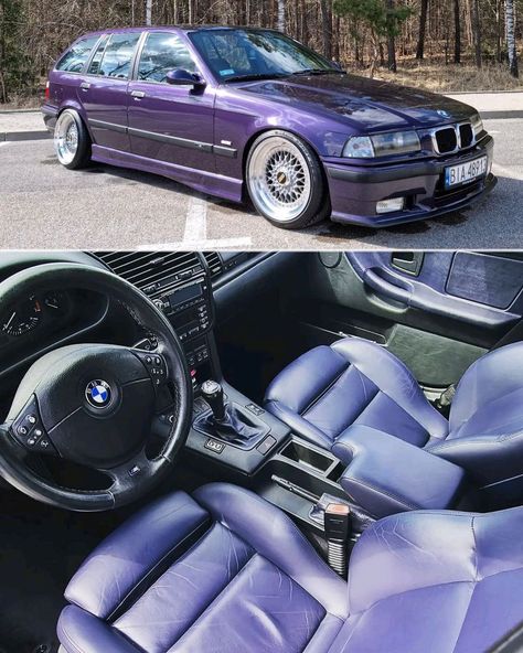 Bmw E36 Touring, E36 Touring, E39 M5, E46 Coupe, M3 E46, E30 M3, Purple Car, E46 M3, Bmw E36