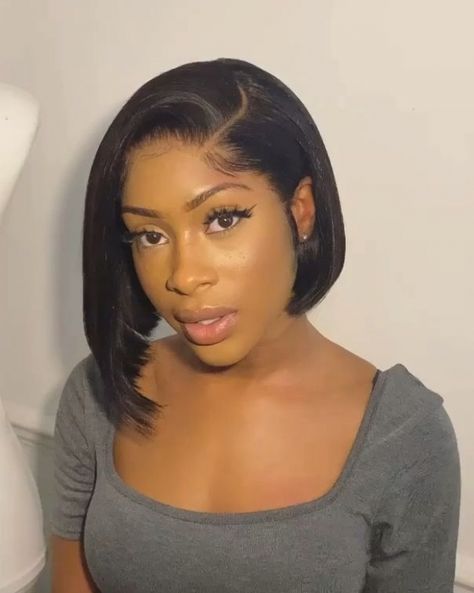 Natural Lace Front Wigs, Straight Frontal Wig, Hairstyles 15, Straight Frontal, Frontal Bob, Short Lace Front Wigs, Bob Straight, Wig Bob, Short Bobs